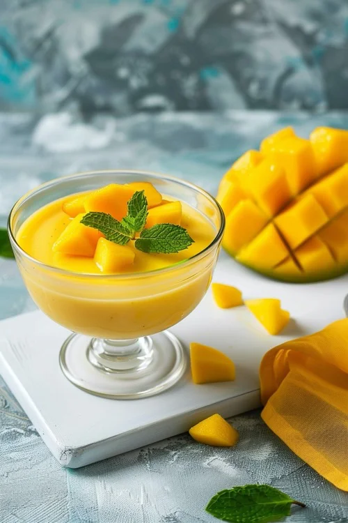 Natillas de mango: receta fácil